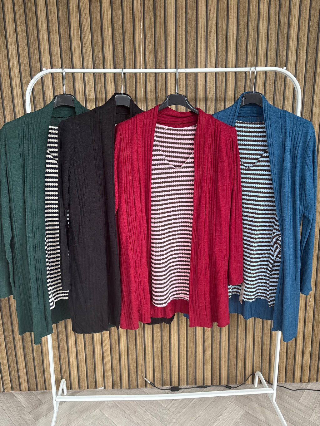 Sally ribbed cardigan