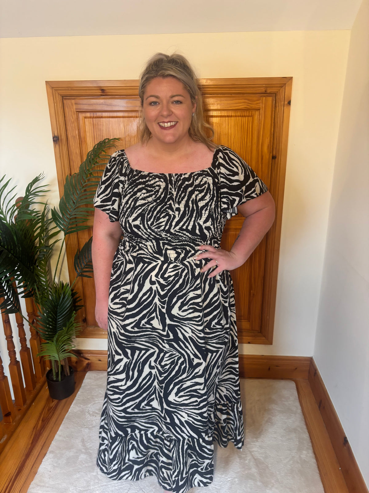 Zebra Lorraine dress