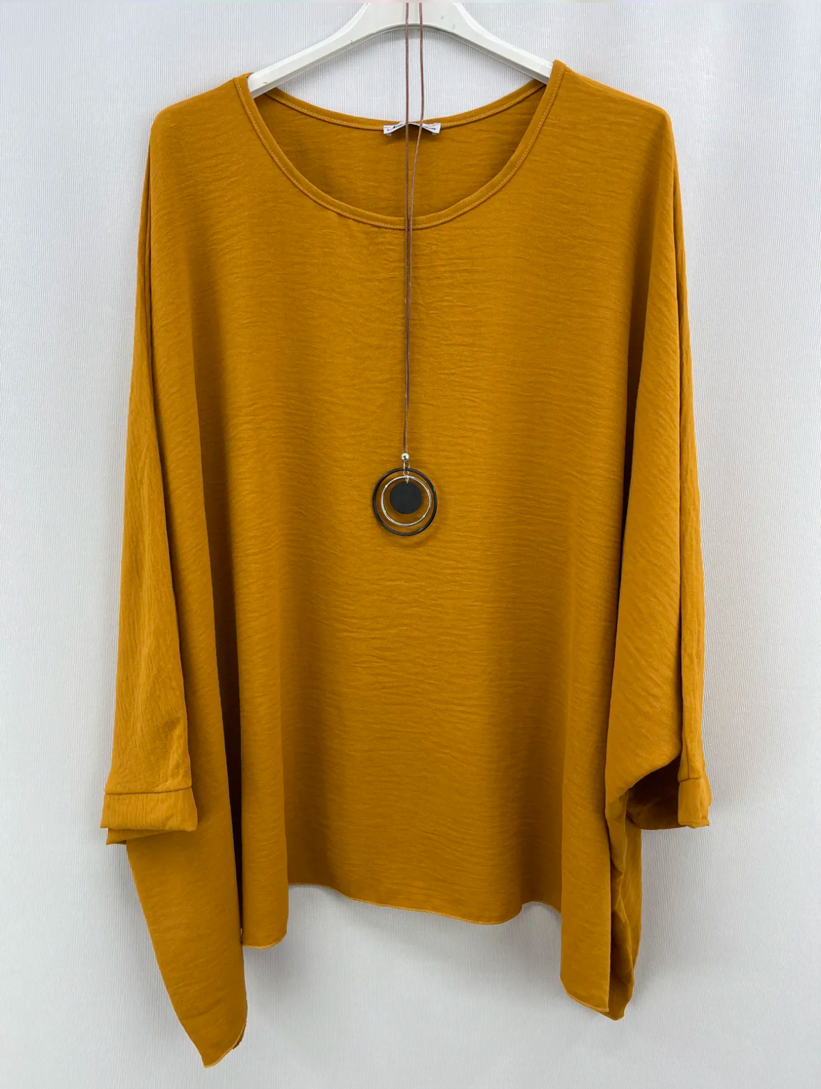 Michelle top with necklace