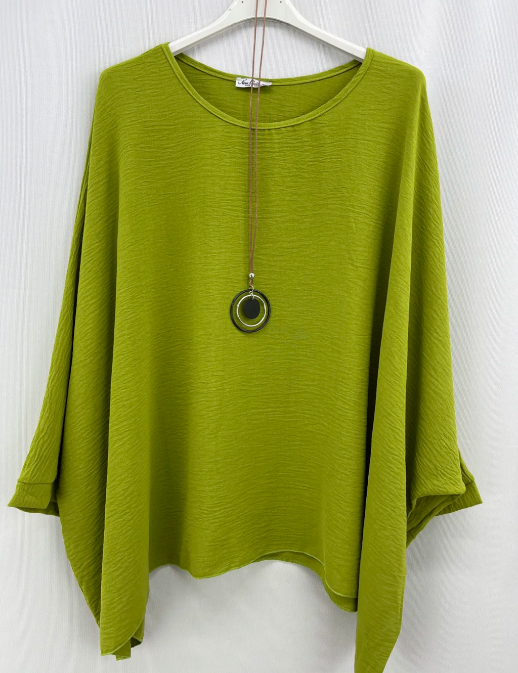 Michelle top with necklace