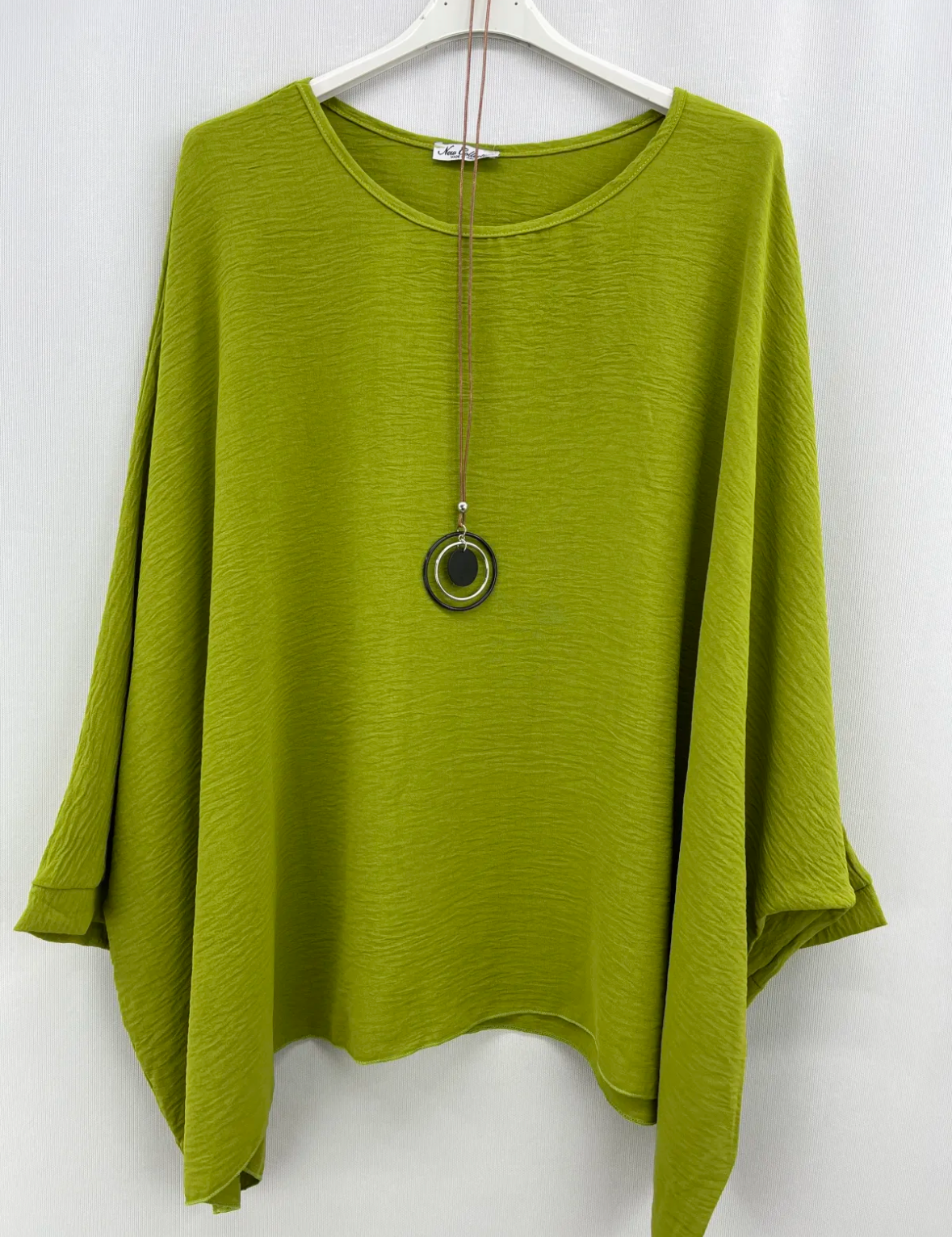 Michelle top with necklace