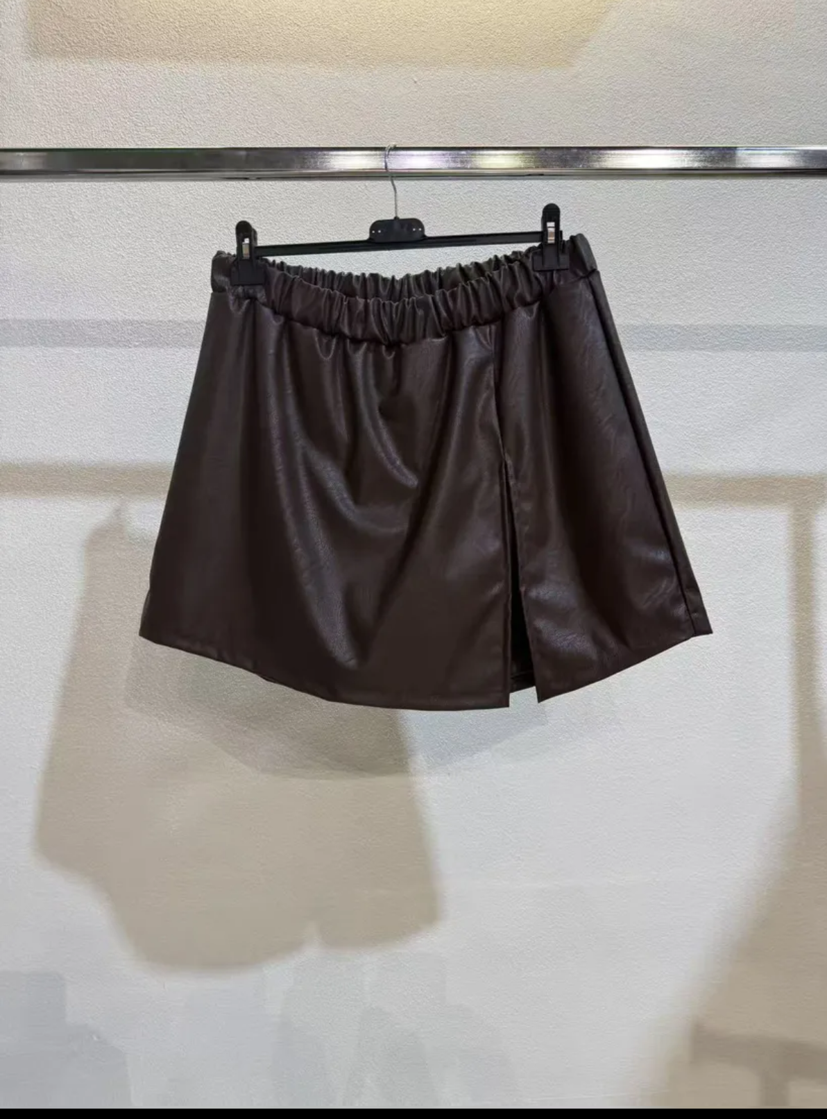 Leather Skort