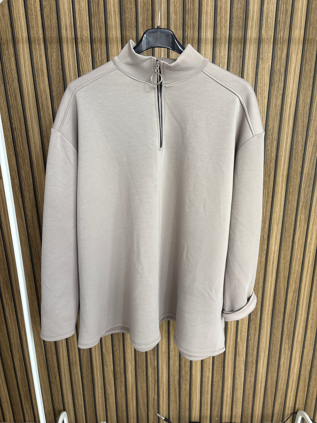 1/4 zip top