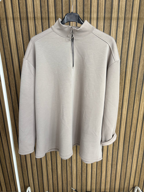 1/4 zip top