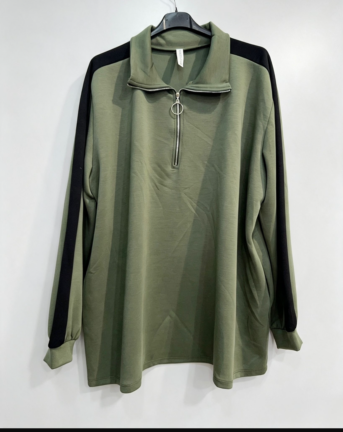 Stripe 1/4 zip (in stock)