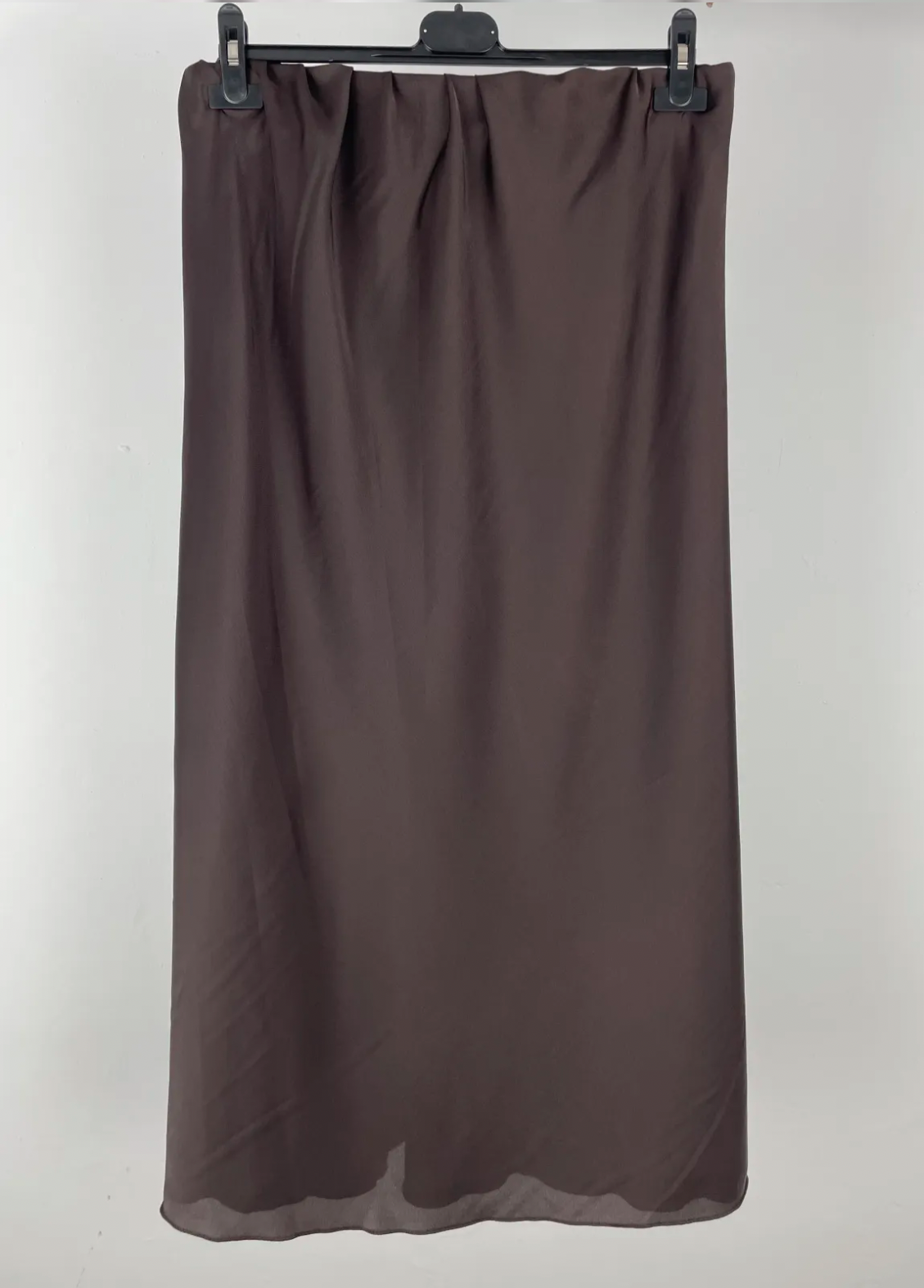 Satin skirt