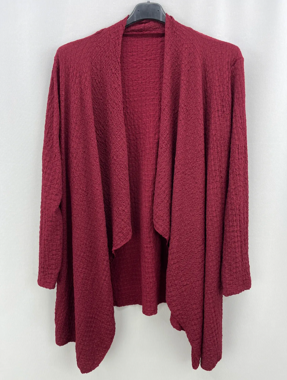 Waffle cardigans