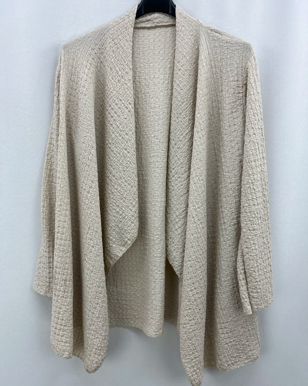 Waffle cardigans
