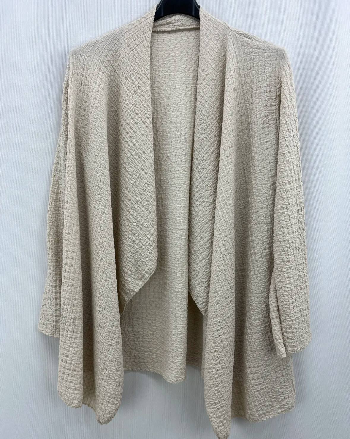 Waffle cardigans