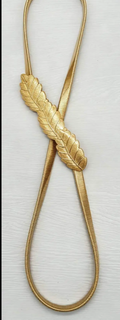 Gold Elastic belt