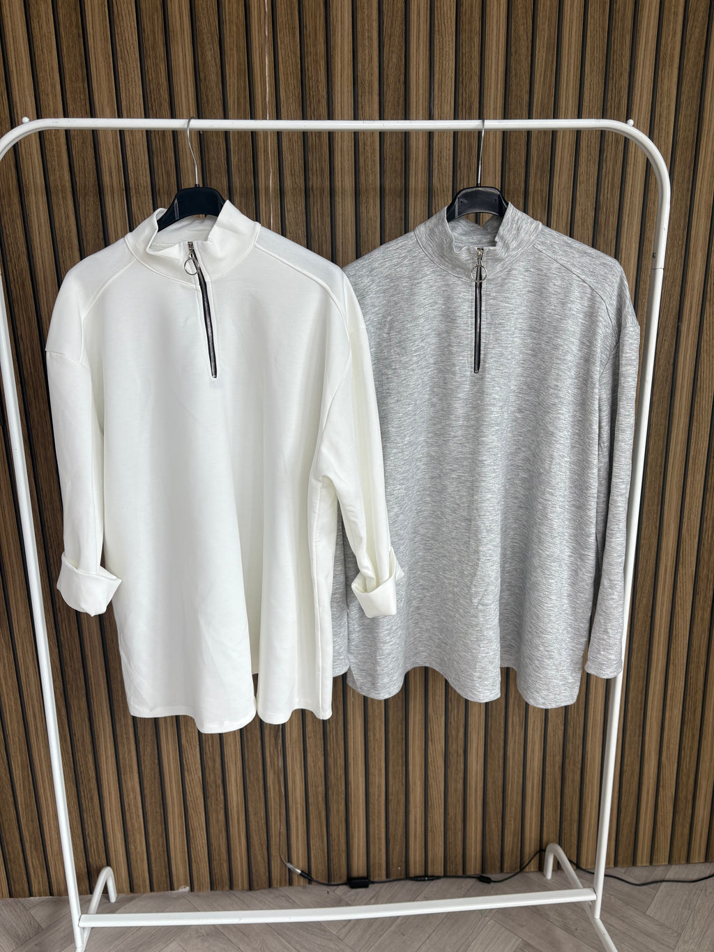 1/4 zip top
