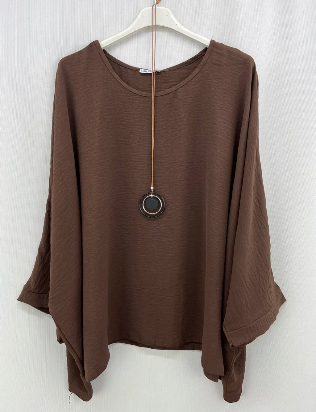 Michelle top with necklace