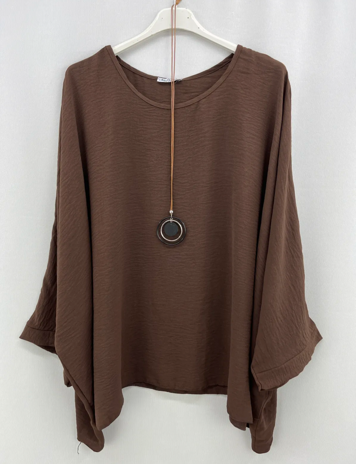 Michelle top with necklace