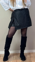 Leather Skort