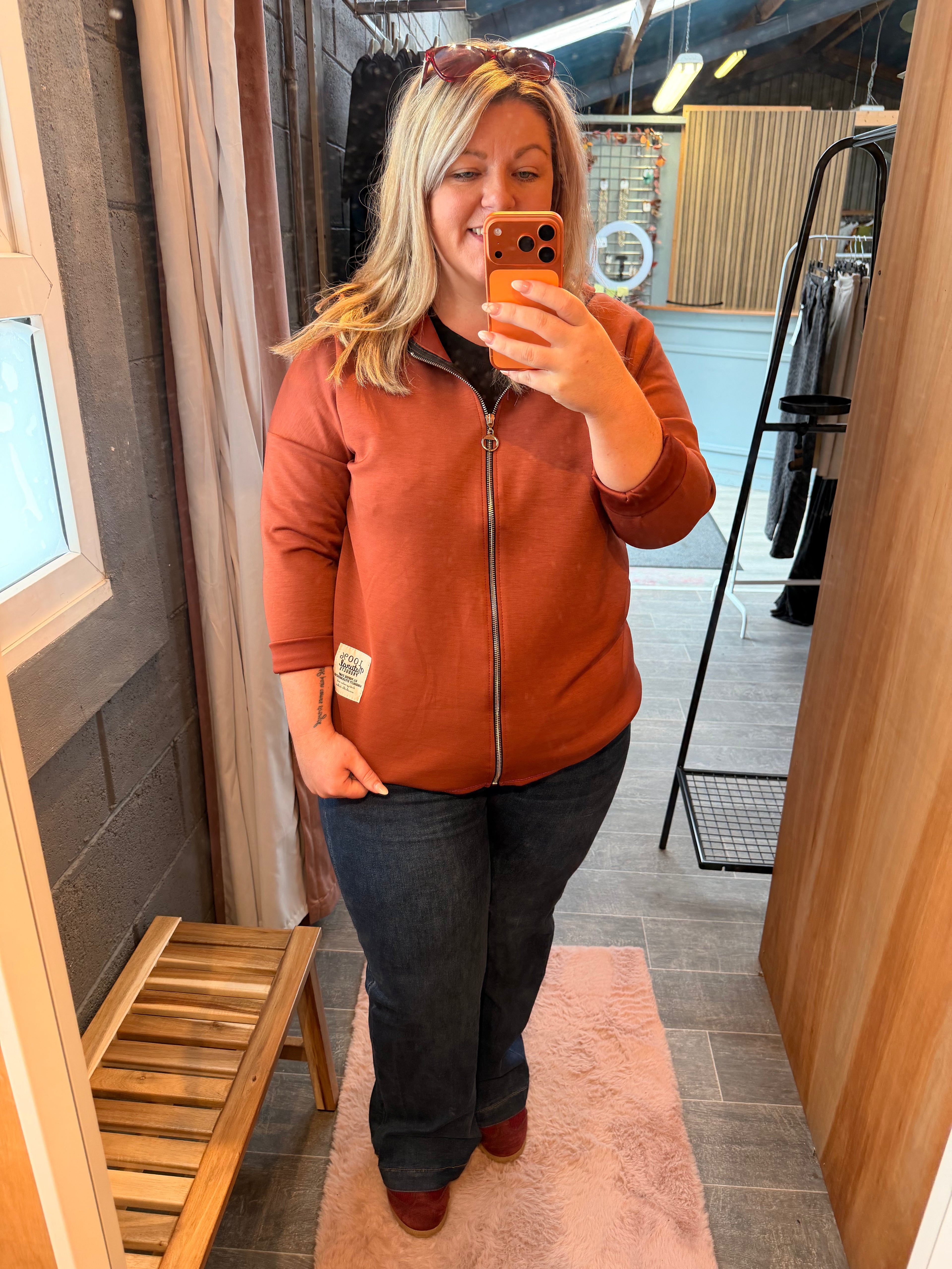 Sofia zip ups