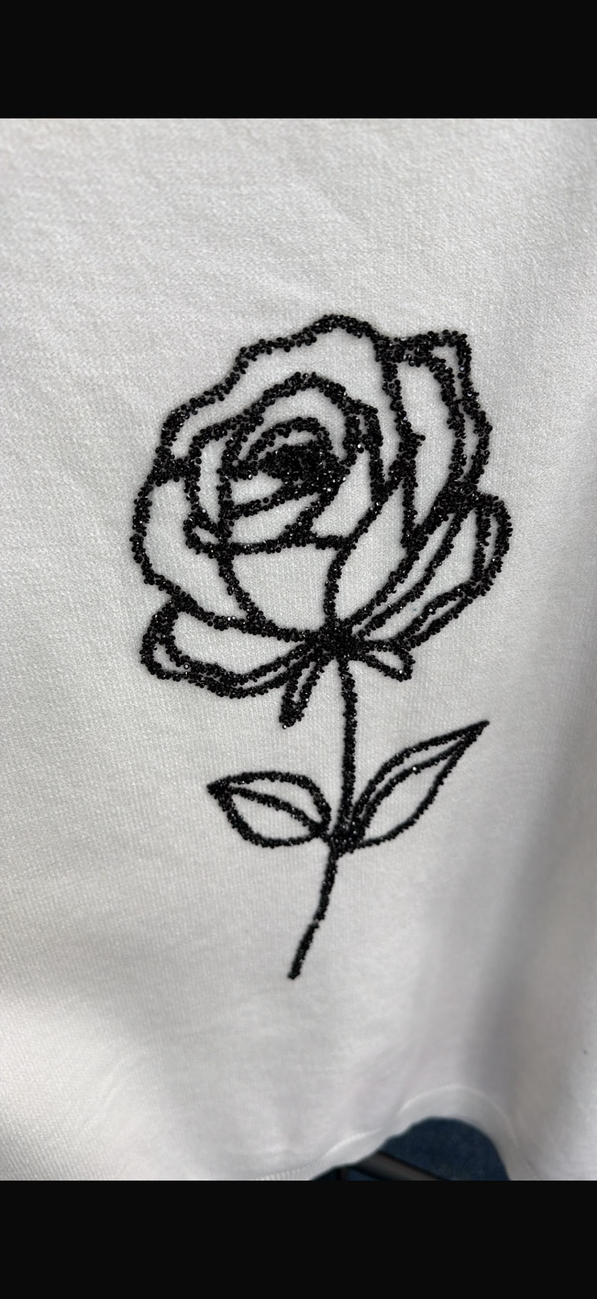 Crystal rose knitwear