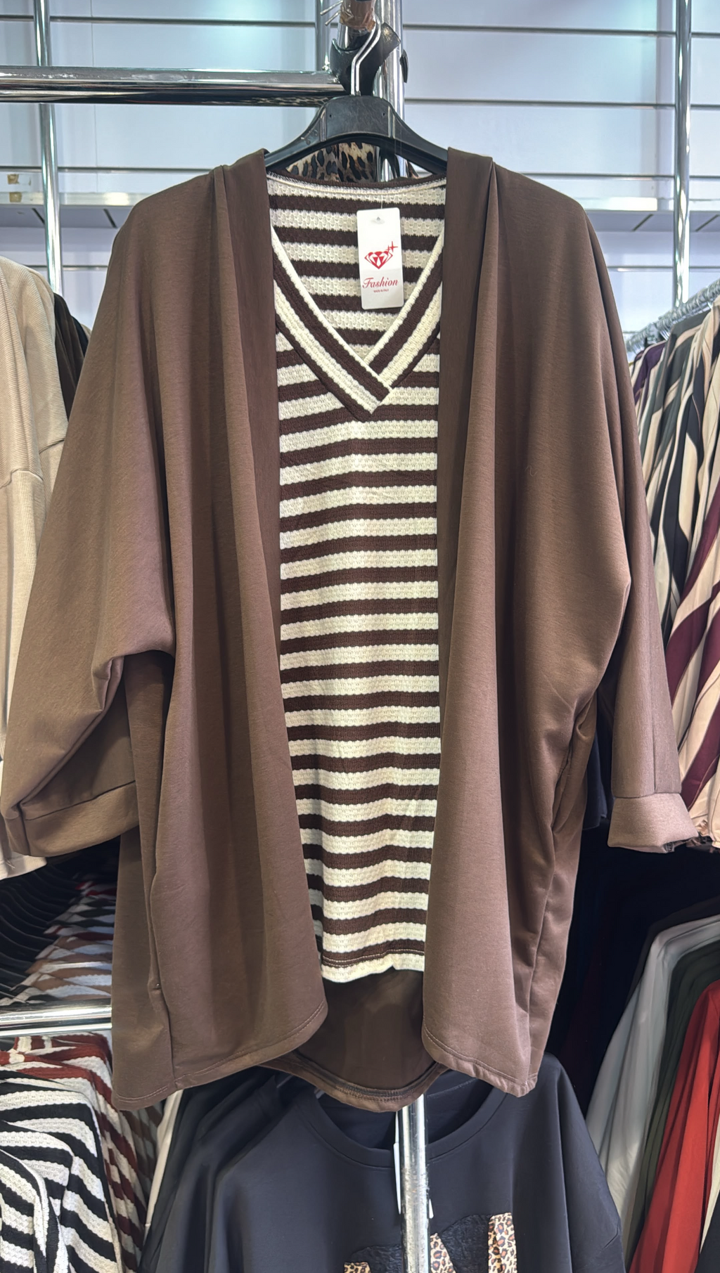 Ella top and cardi set