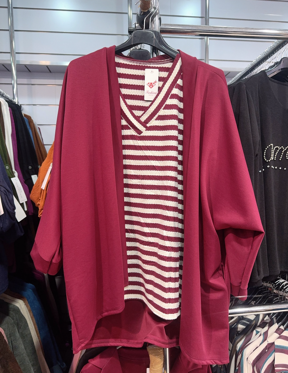 Ella top and cardi set